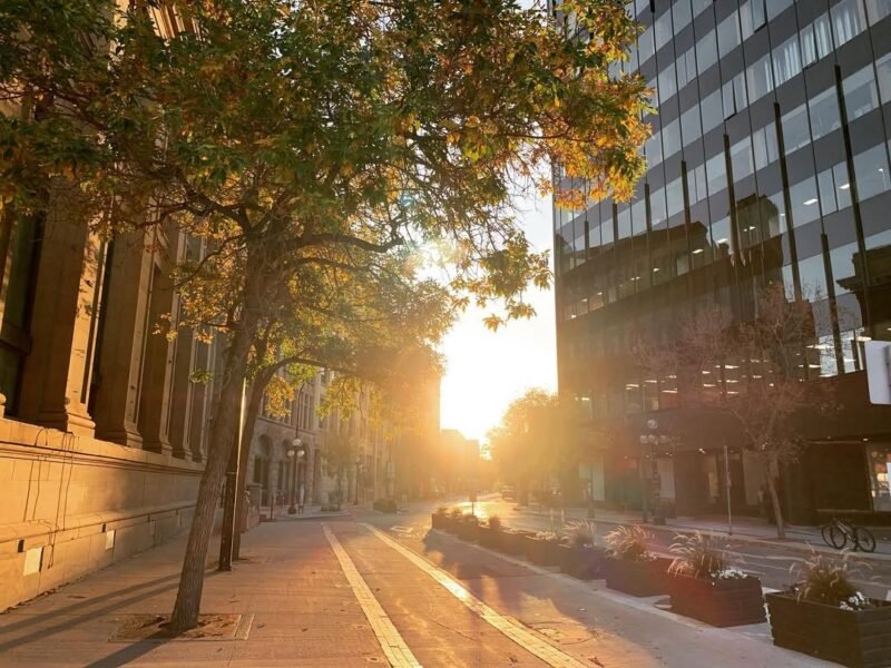 Exchange District, sunrise