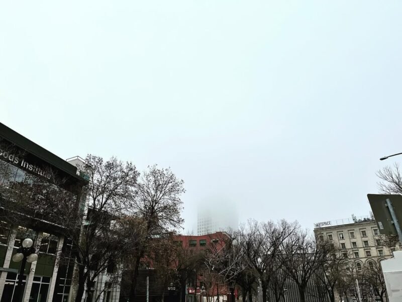 Downtown fog, November