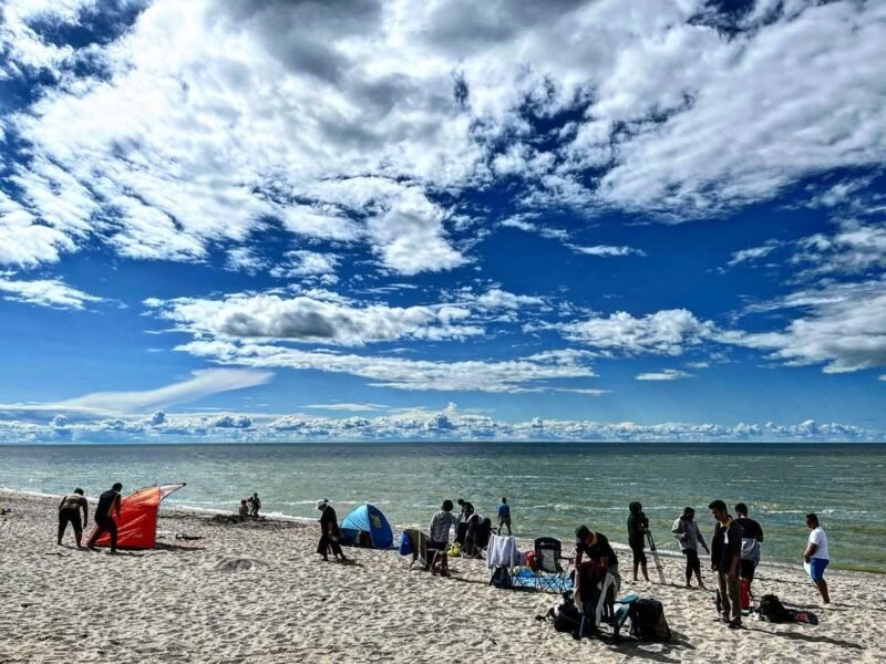 Summer day at the beach