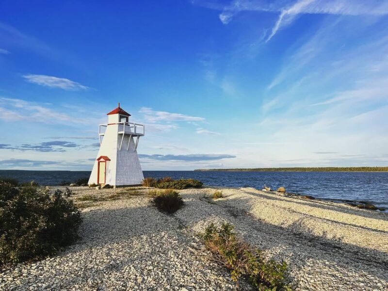 Lighthouse, Hecla Island