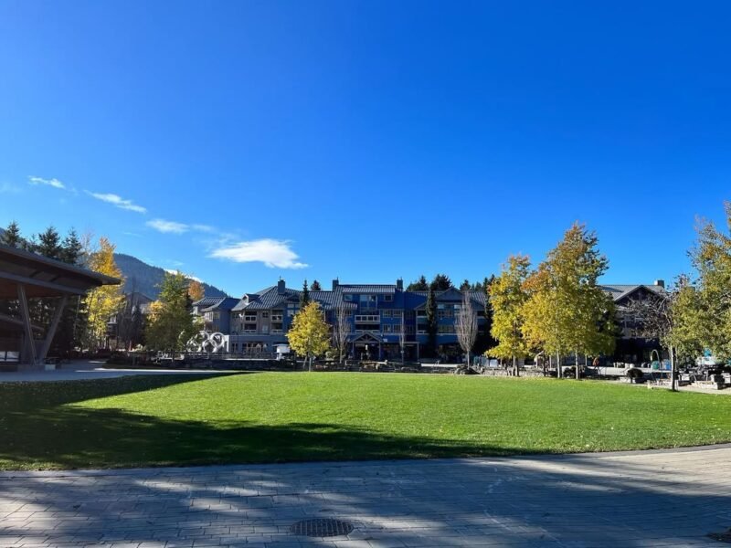 Whistler Olympic Plaza, autumn