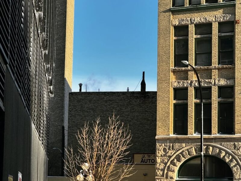 Exchange District, winter light