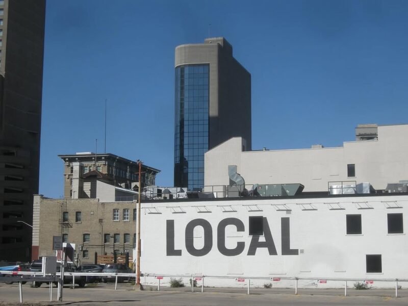 LOCAL mural, downtown Winnipeg