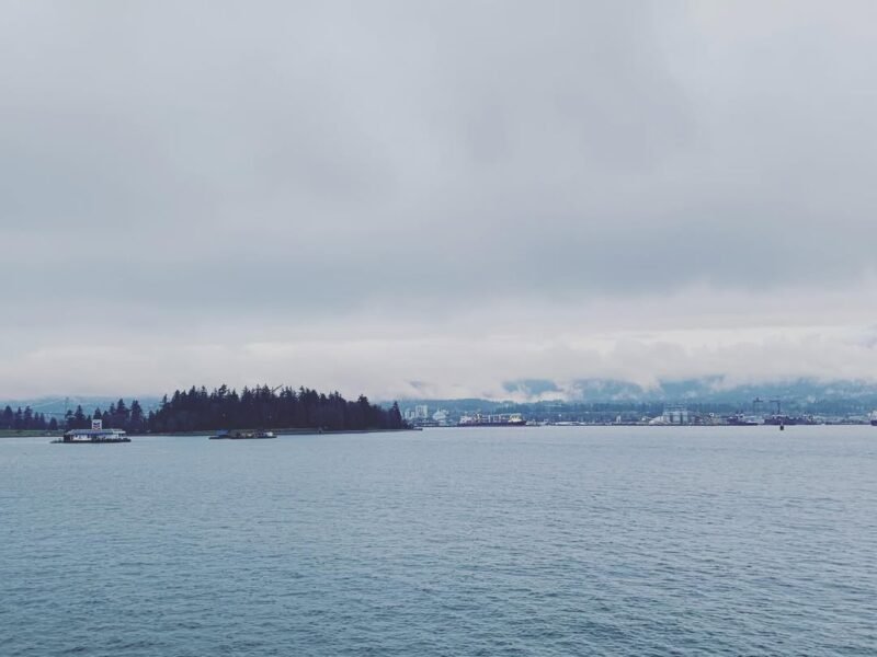 Burrard Inlet, overcast morning