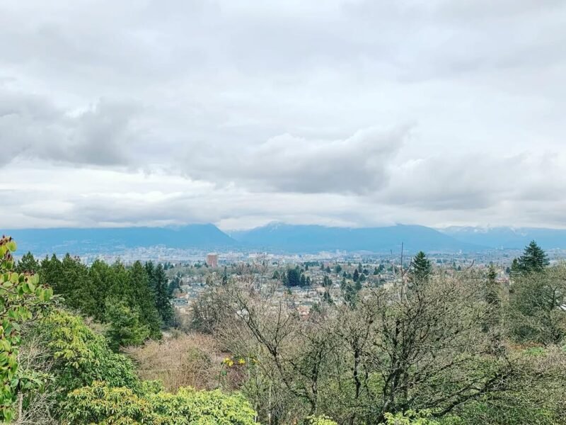 City view from the hill